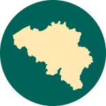 icoon landkaart België