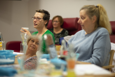 Wendy Nys op workshop