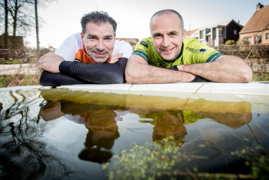 Klaas Delrue en Stef Vanstraelen