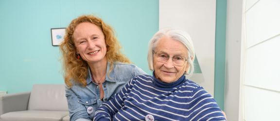 Lieve Michiels en haar mama