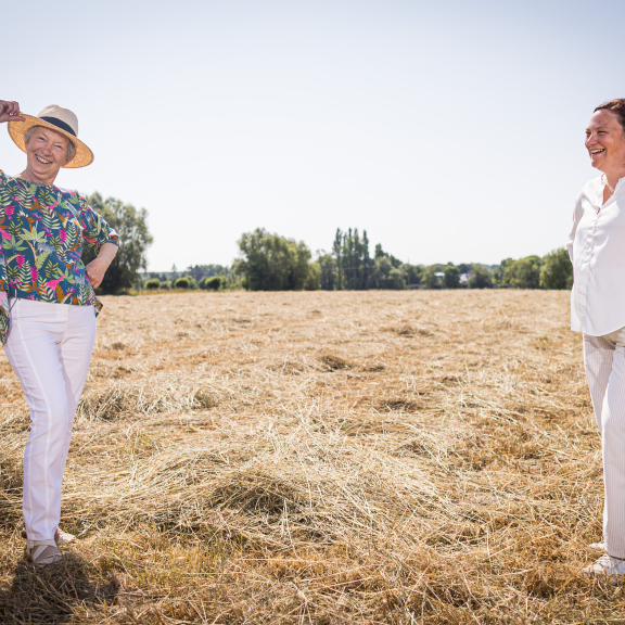 Miejeanne Eggermont en haar schoondochter Annelies De Droogh