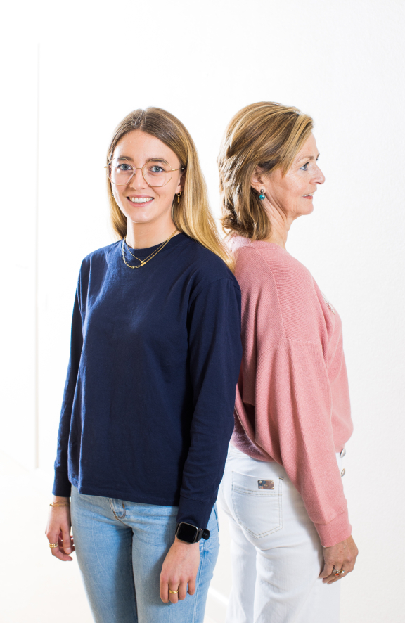 Liselore Janssen en Greta Callens