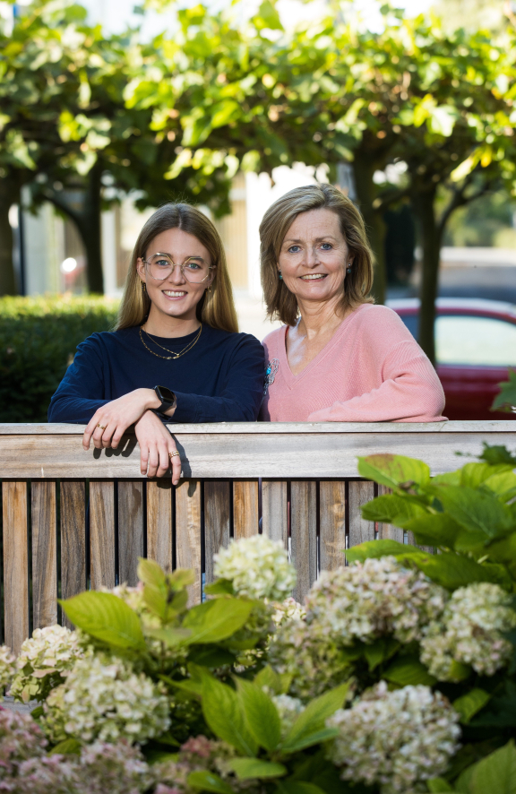 Liselore Janssen en Greta Callens