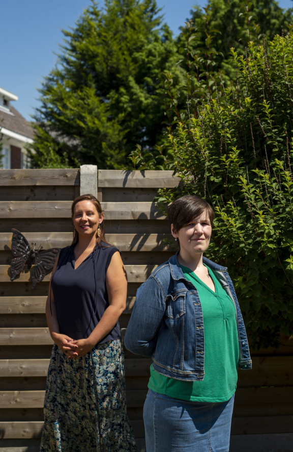 Sofie Moors en Kelly Vanlangenaker