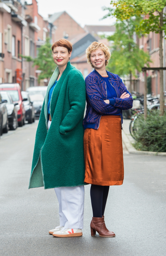 Stefanie Vereecken en Hilde Van Goethem
