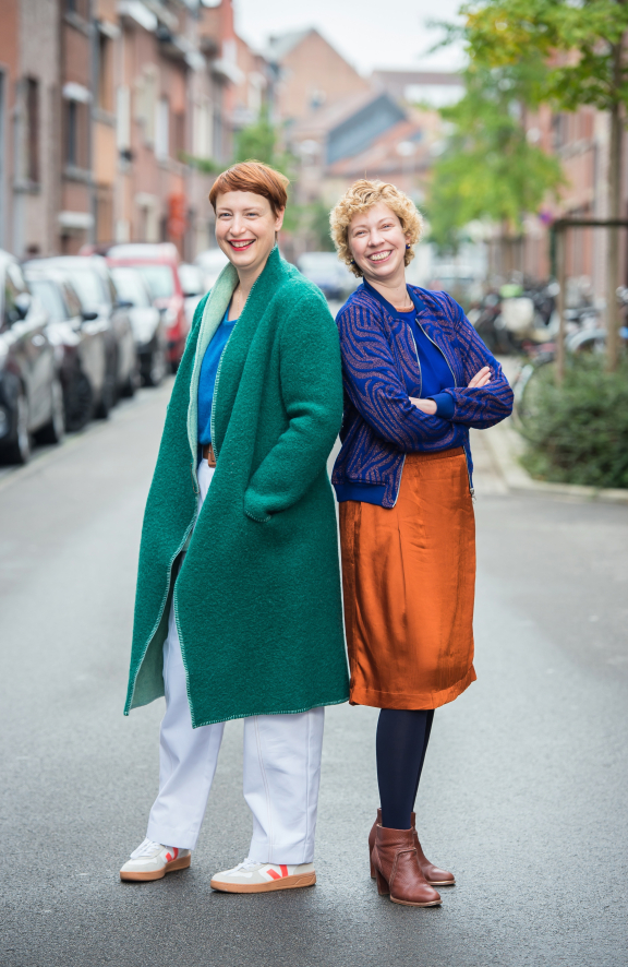 Stefanie Vereecken en Hilde Van Goethem