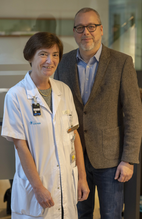 prof. Steven Joniau en prof. Karin Haustermans