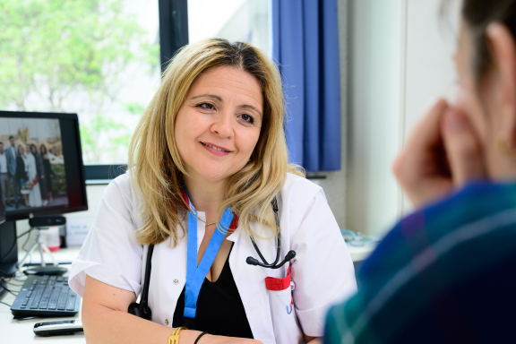 gesprek dokter patiënt