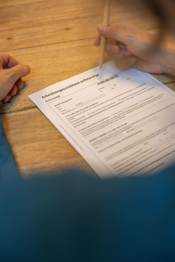 formulier arbeidsongeschiktheid zelfstandige - Leven 103